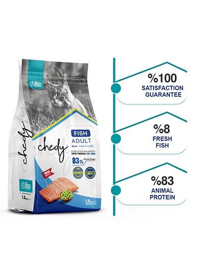 Chedy Balık Etli Yetişkin Kedi Maması 1,5 Kg