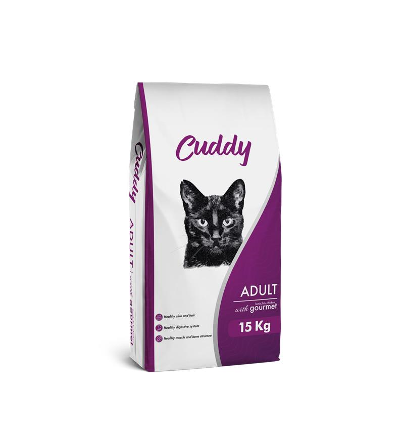 Cuddy Gurme Yetişkin Kedi Maması 15 Kg