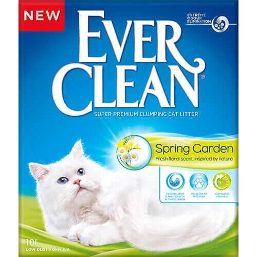 Ever Clean Spring Garden Çiçek Kokulu Topaklanan Kedi Kumu 10lt
