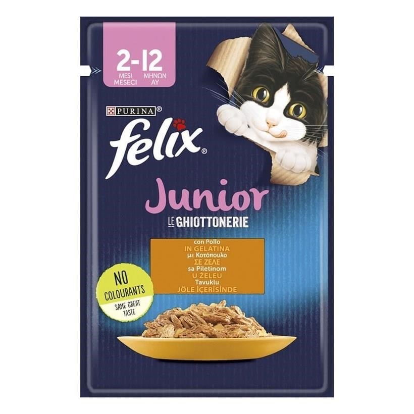 Felix Tavuklu Yavru Kedi Konservesi 85 Gr