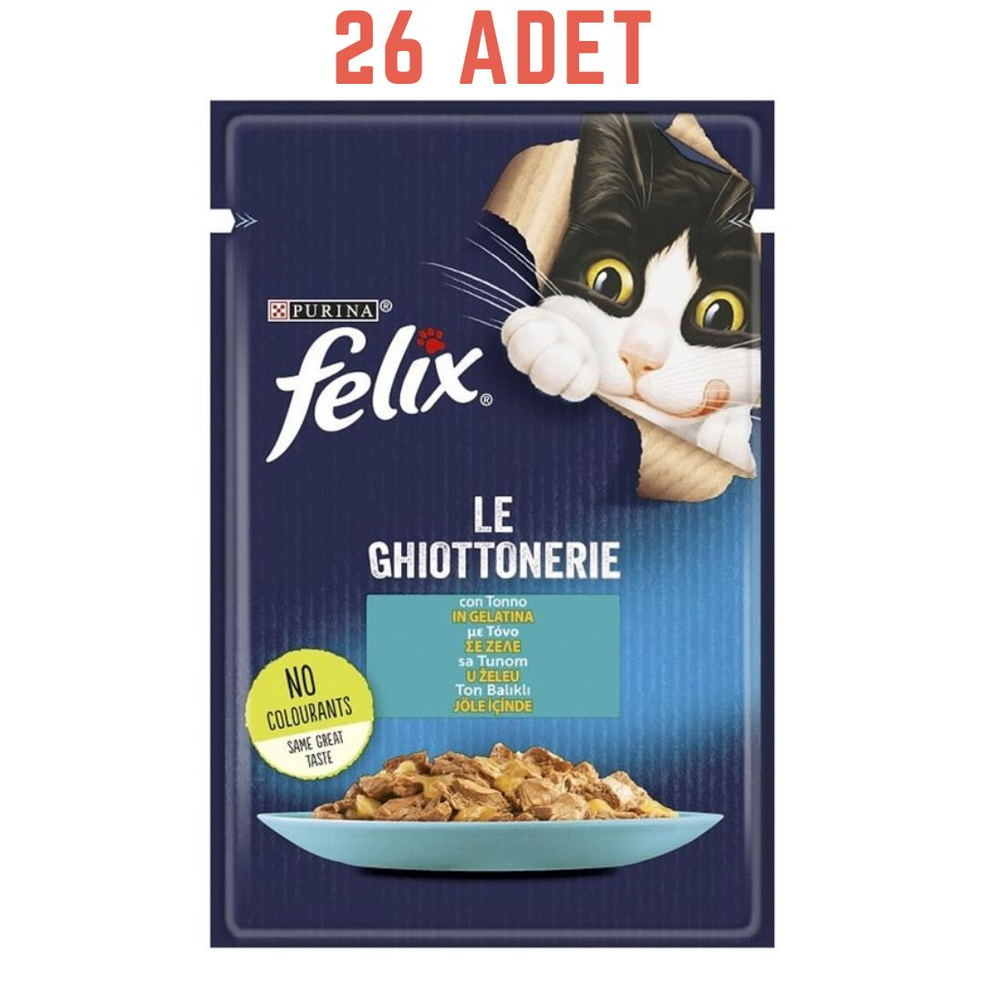 Felix Ton Balıklı Yetişkin Kedi Konservesi 85 Gr (26 Adet)