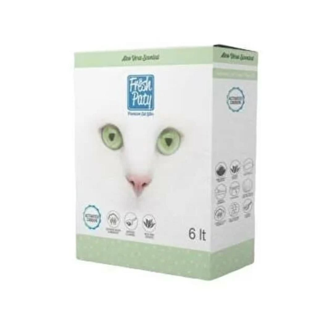 Fresh Paty Aktif Carbon Aloe Vera Kokulu Kedi Kumu 6 Lt