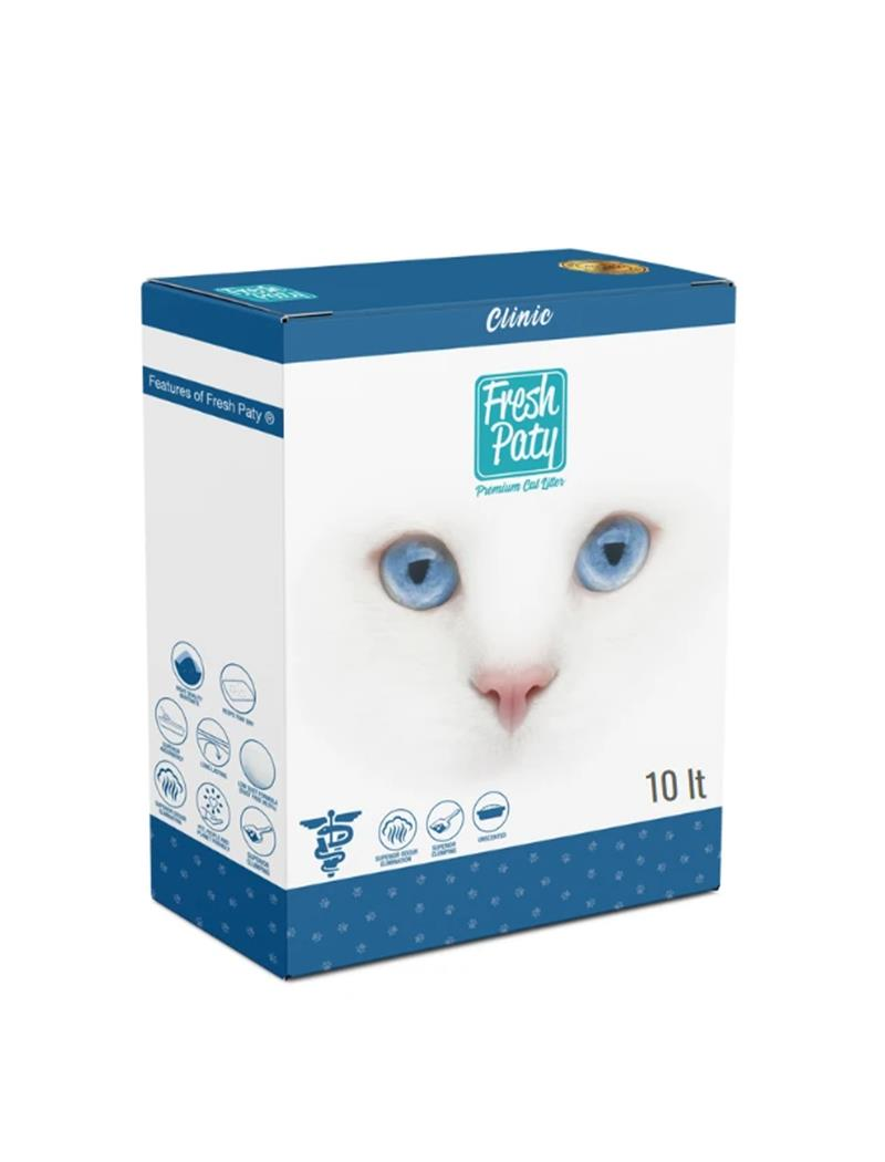 Fresh Paty Clinic Kokusuz Kedi Kumu 10 Lt