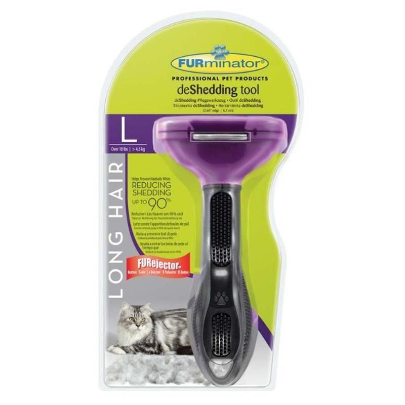 Furminator Basmalı Tarak Uzun Tüylü Kedi (L)