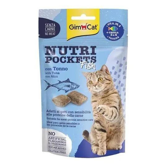 GimCat Nutripockets Ton Balıklı Kedi Ödül Maması 60 Gr