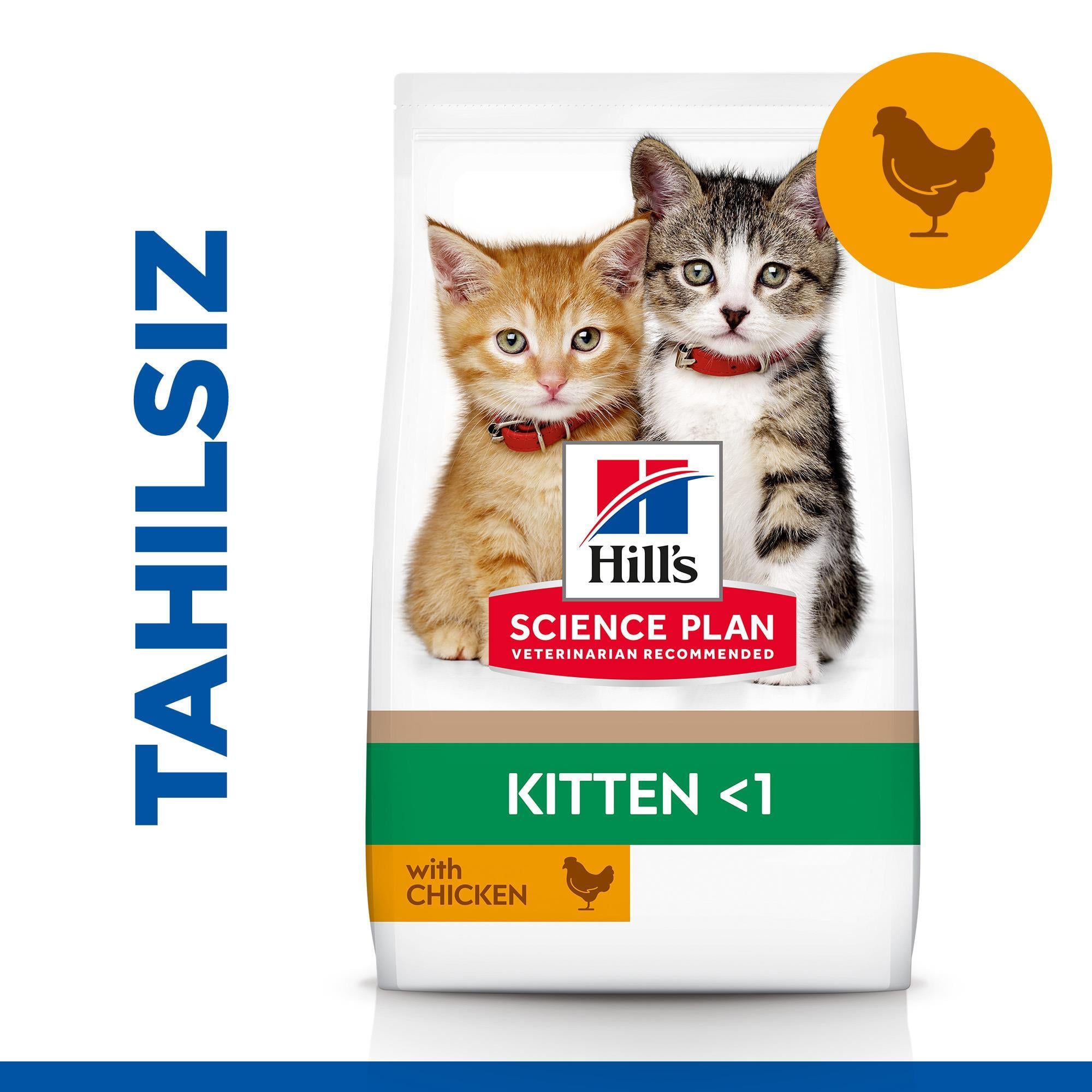 Hill's SCIENCE PLAN No Grain Tavuklu Tahılsız Yavru Kedi Maması 1,5 Kg