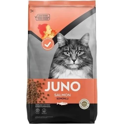Juno Balıklı ve Pirinçli Kısırlaştırılmış Kedi Maması 2 Kg