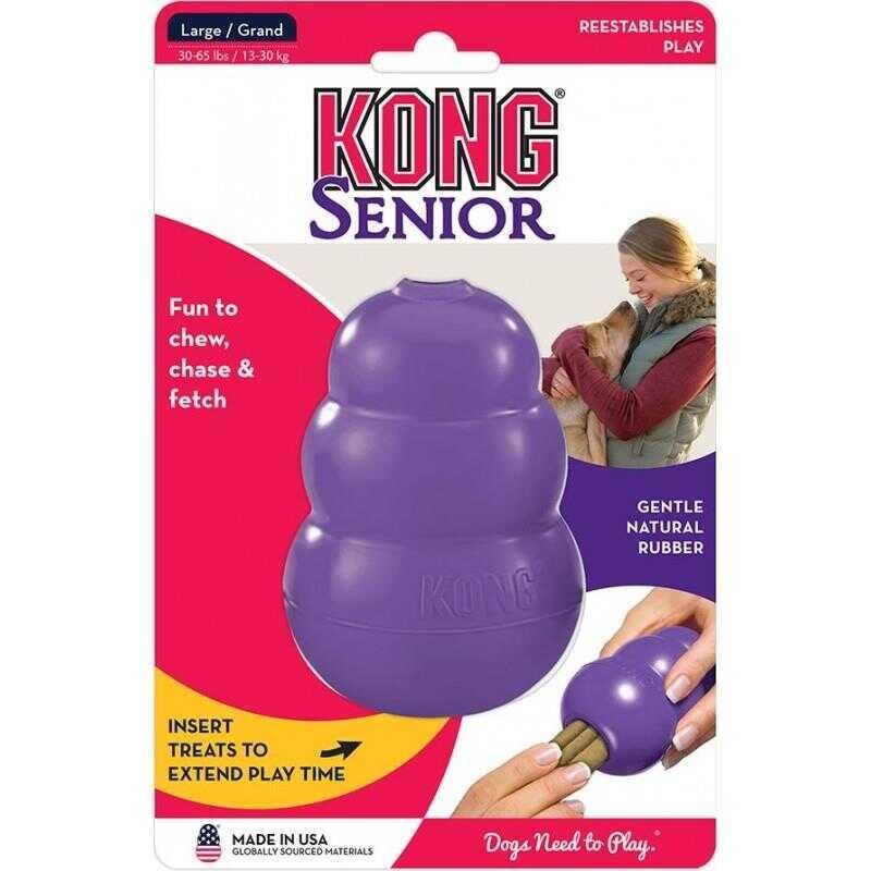 Kong Senior Yaşlı Köpekler İçin Isırma Oyuncağı L