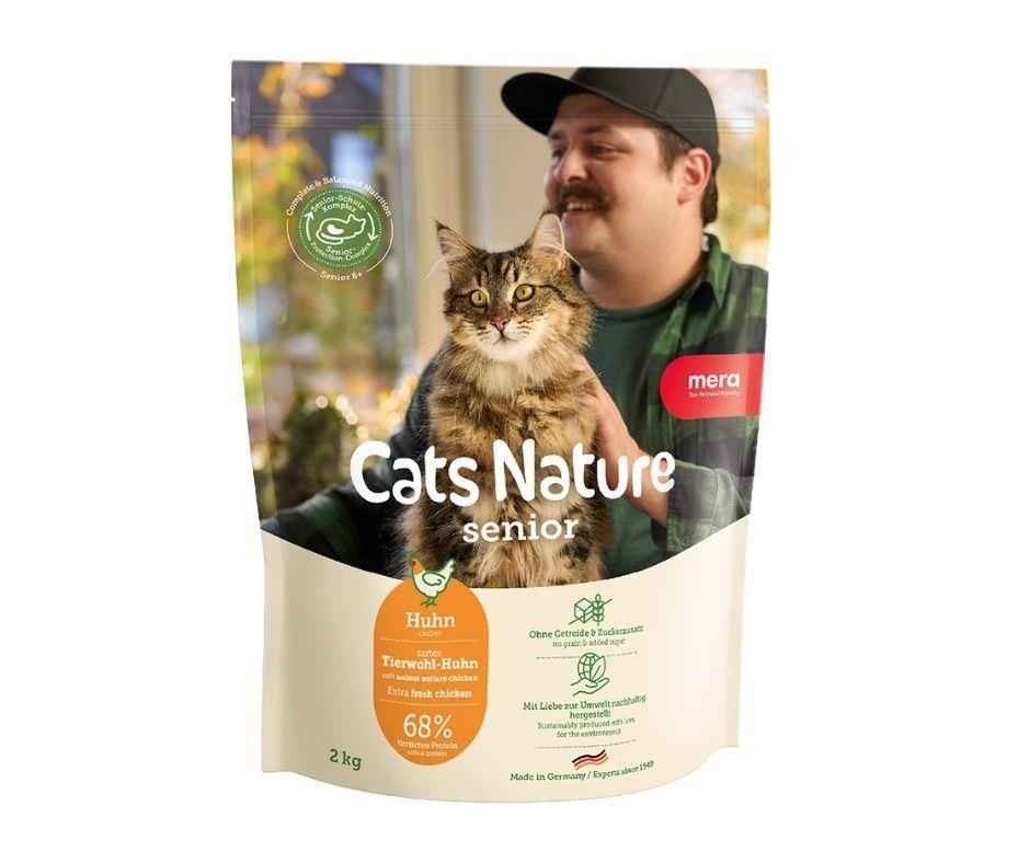 Mera Cats Nature Senior Tahılsız Tavuklu Yaşlı Kedi Maması 2 Kg