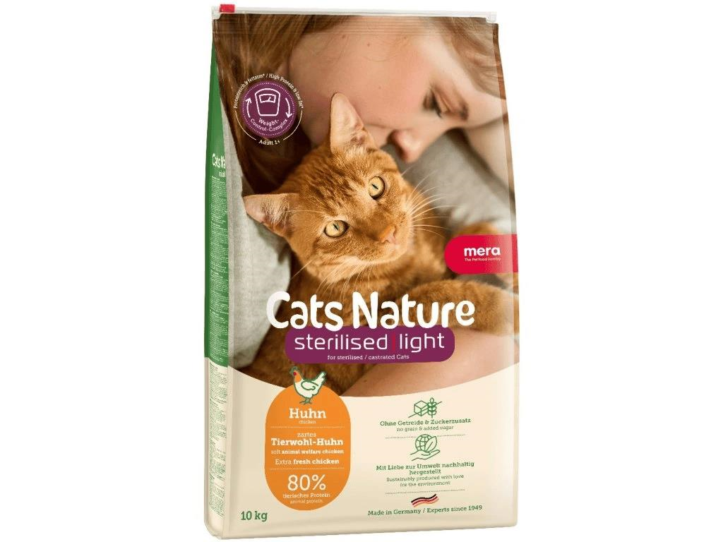 Mera Cats Nature Sterilised & Light Tahılsız Tavuklu Kısırlaştırılmış Kedi Maması 10 Kg