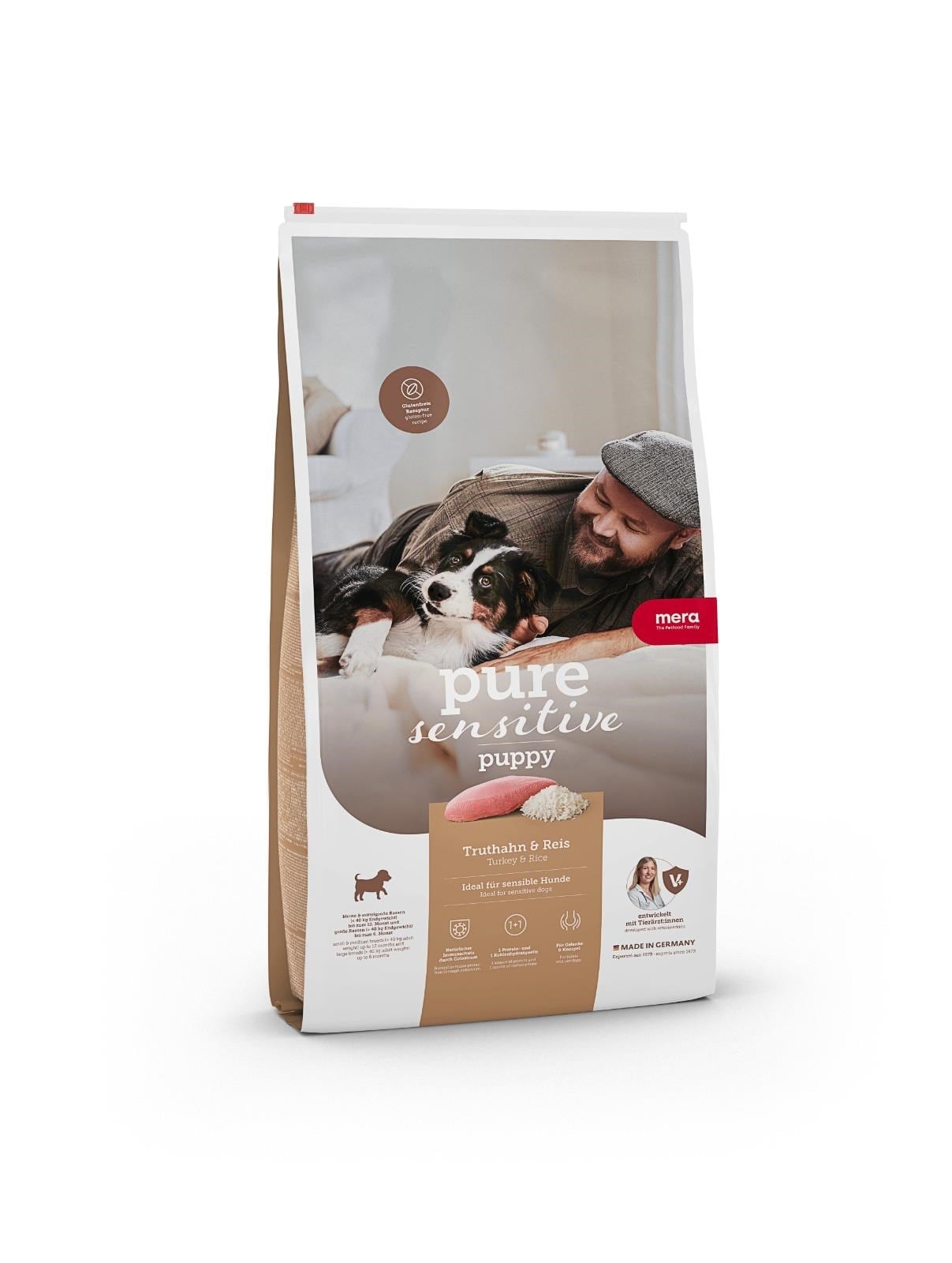 Mera Pure Sensitive Puppy Hindili Yavru Köpek Maması 4 Kg
