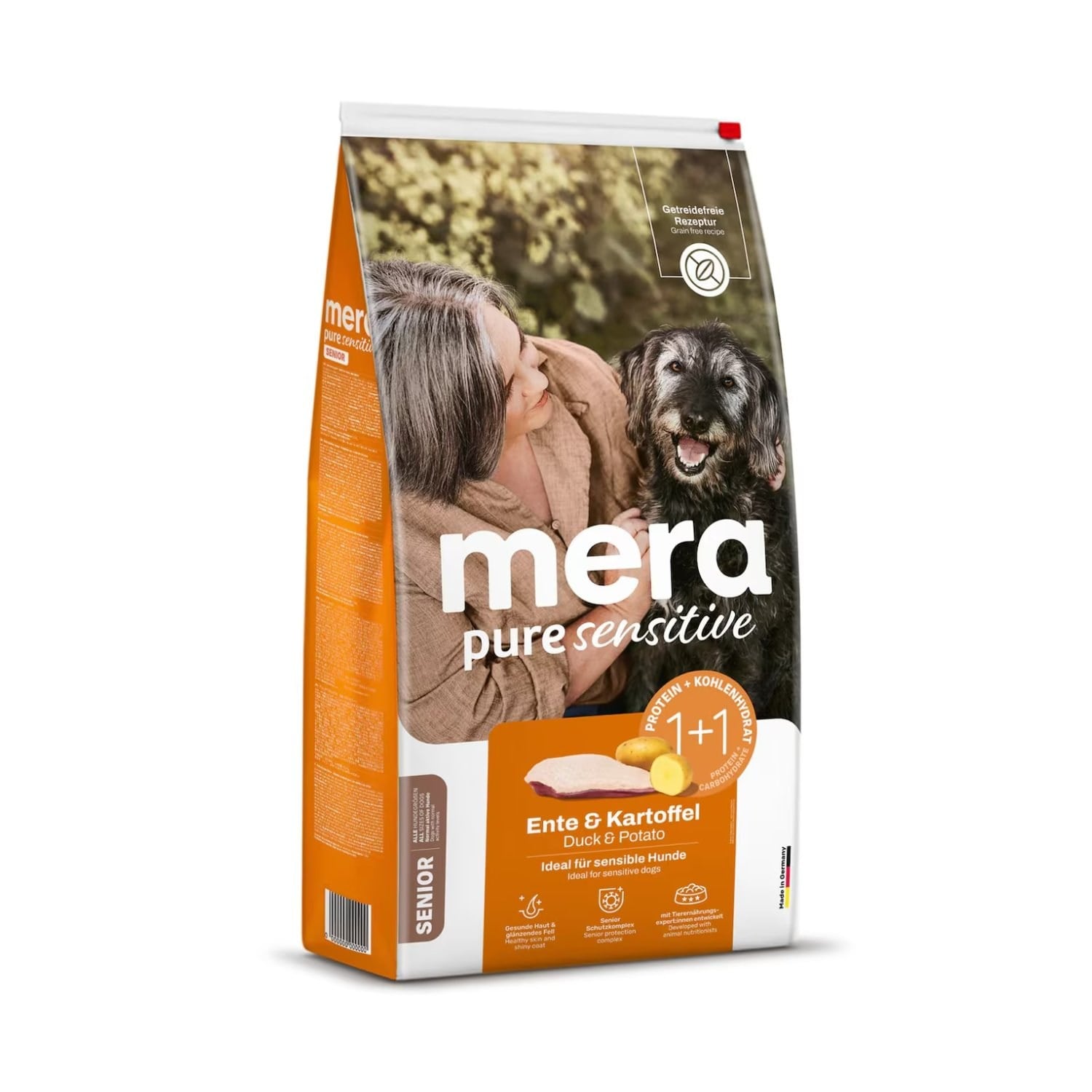 Mera Pure Sensitive Senior Ördek ve Patatesli Yaşlı Köpek Maması 4 Kg