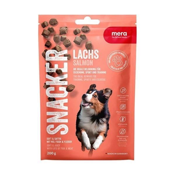 Mera Snacker Somonlu Yumuşak Köpek Ödül Maması 200 Gr