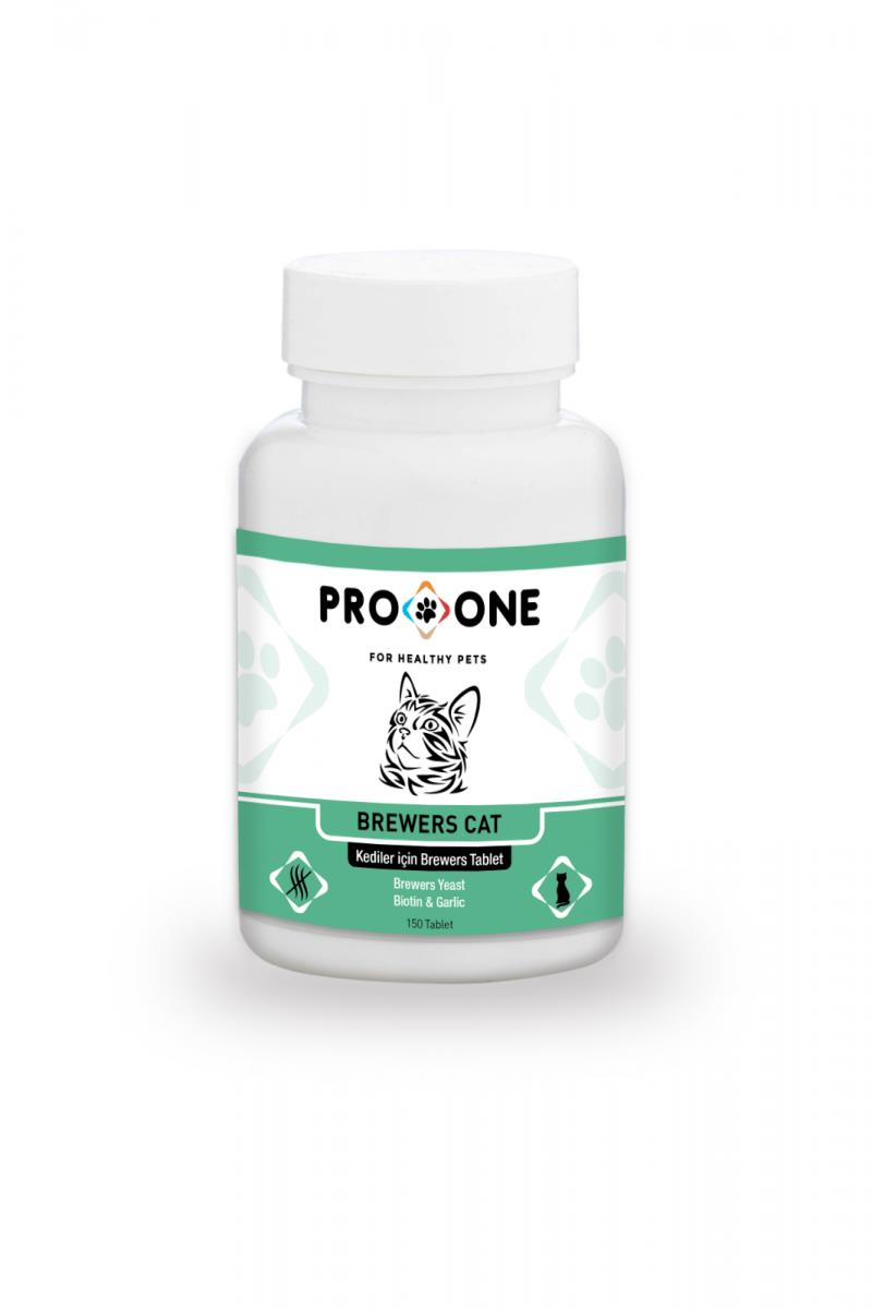 Pro One Brewers Cat Kediler İçin Brewers Tablet 150 Tablet