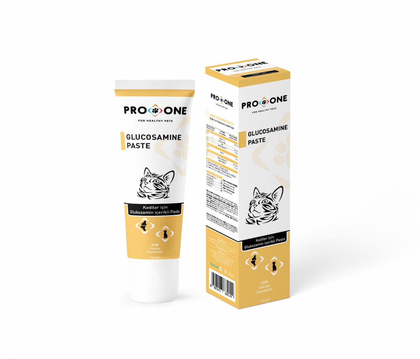 Pro One Glucosamin Paste Kediler İçin Glikozamin Pasta 100 Gr