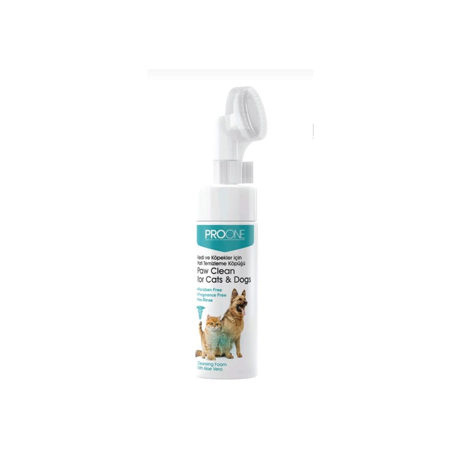 Pro One Kedi ve Köpekler İçin Pati Temizleme Köpüğü 150 Ml