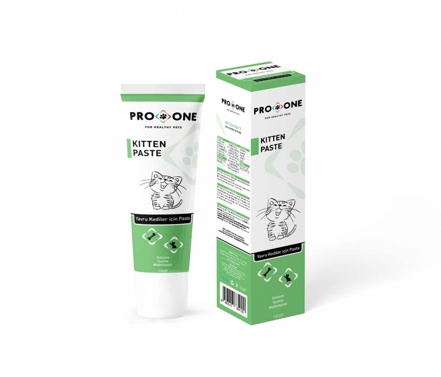 Pro One Kitten Malt Paste Yavru Kediler İçin Pasta 100 Gr