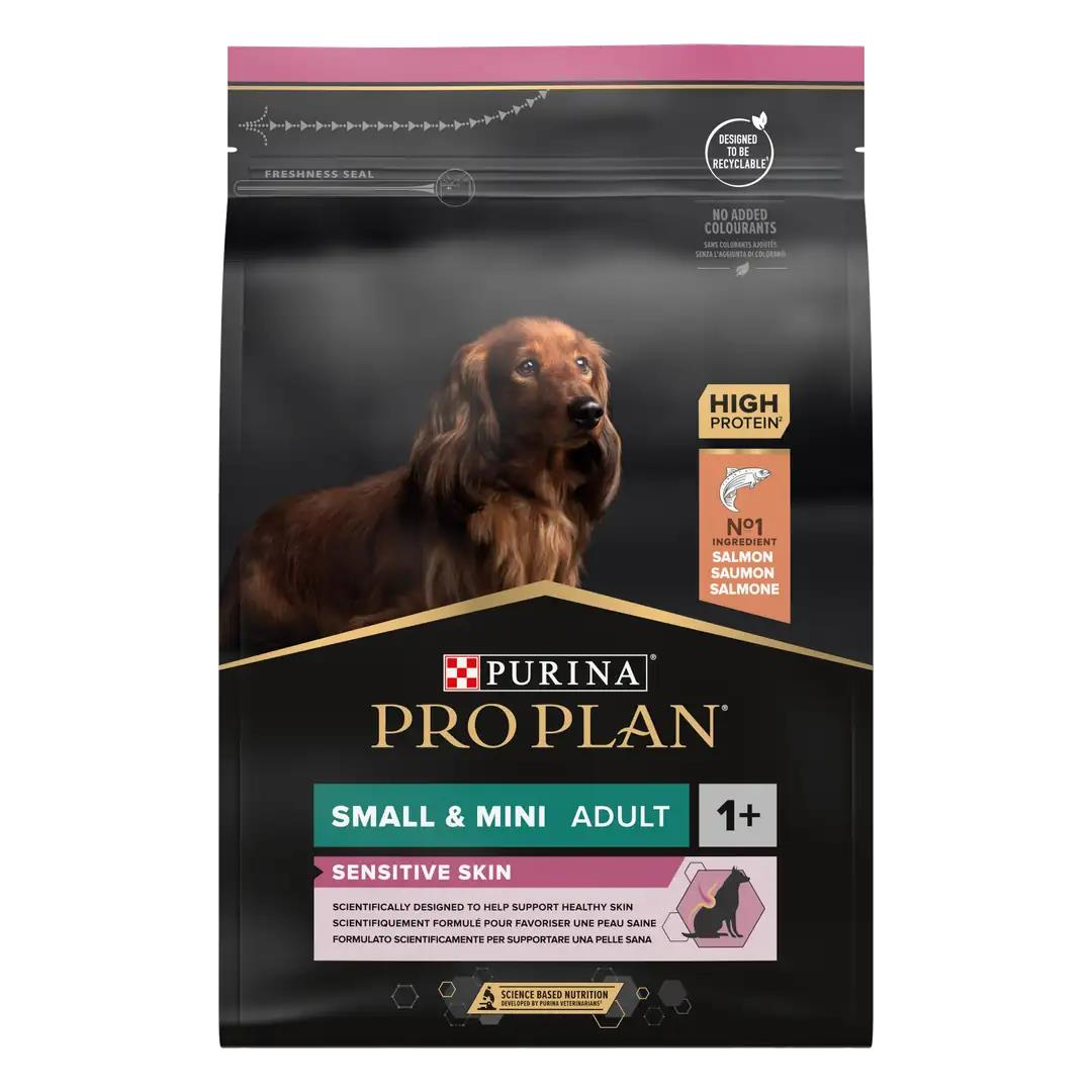 Pro Plan Sensitive Skin Somonlu Küçük Irk Yetişkin Köpek Maması 3 Kg