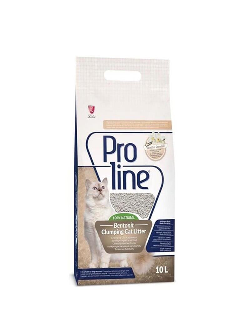 Proline Vanilya Kokulu Bentonit Kedi Kumu 10 Lt