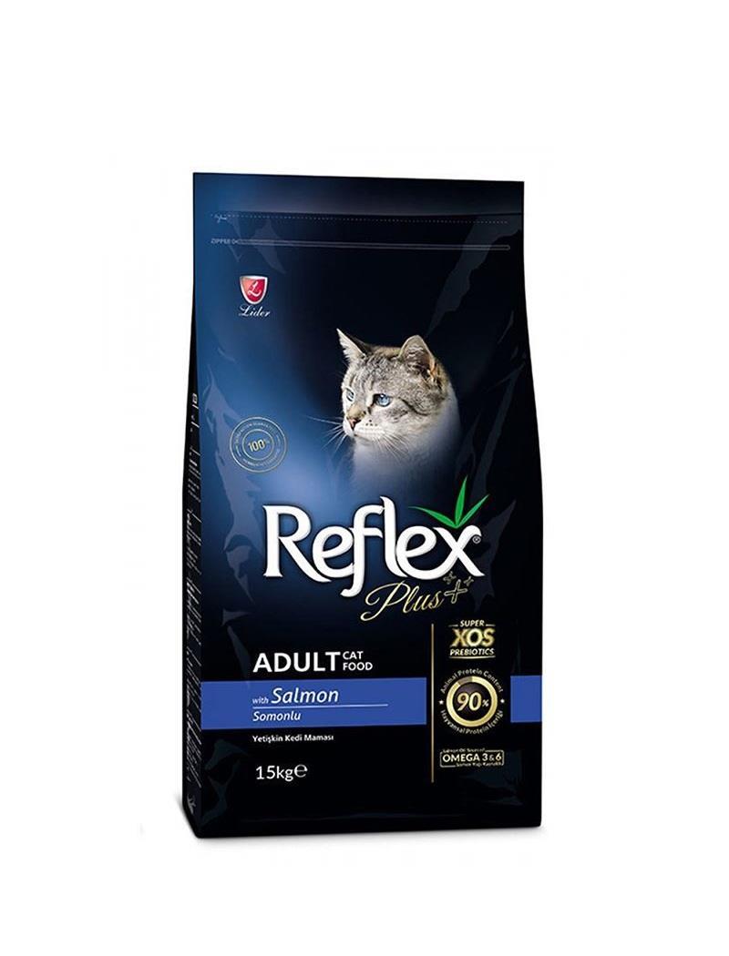Reflex Plus Somonlu Yetişkin Kedi Maması 15 Kg
