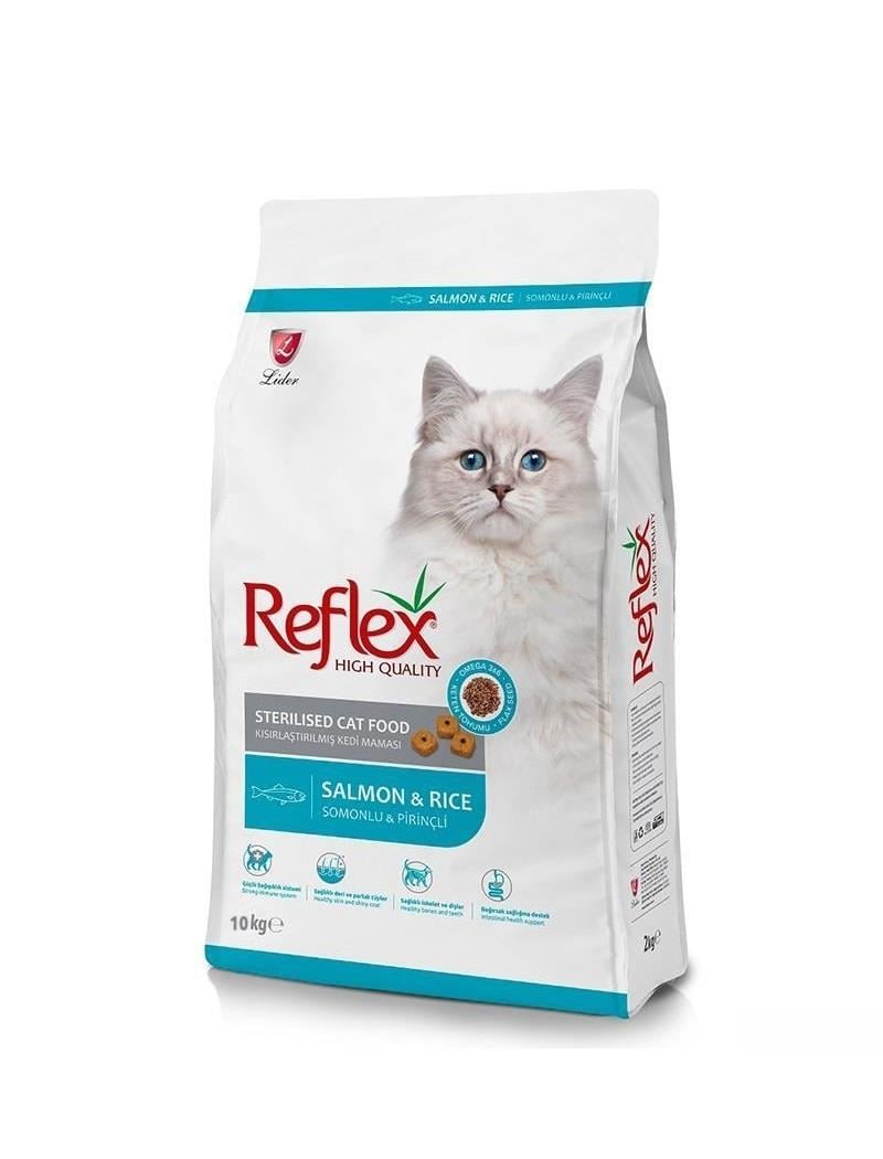 Reflex Somonlu ve Pirinçli Kısırlaştırılmış Kedi Maması 10 Kg