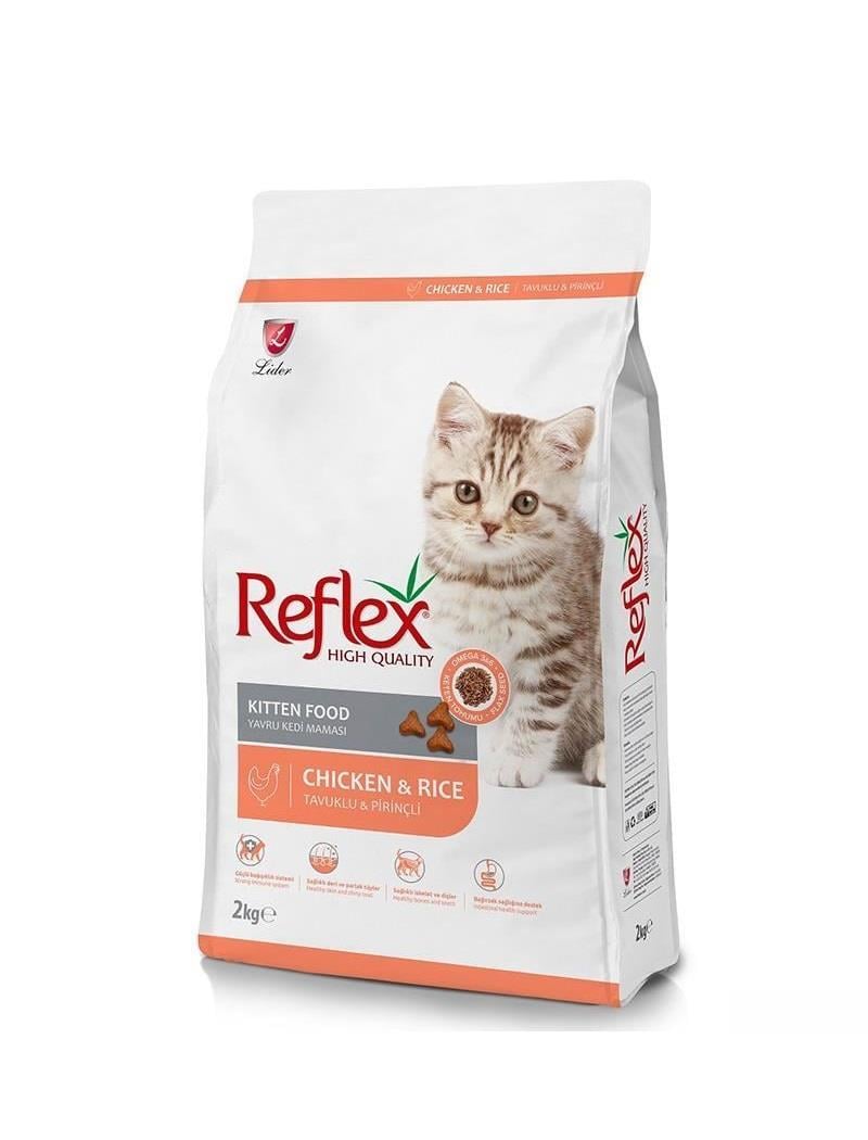 Reflex Tavuklu ve Pirinçli Yavru Kedi Maması 2 Kg
