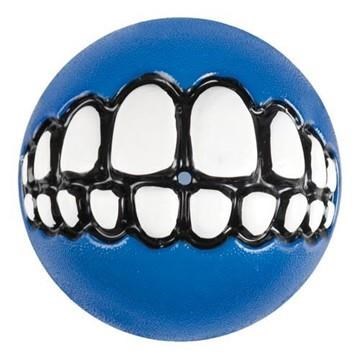 Rogz Grinz Small Blauw Küçük Köpek Oyun Topu Mavi