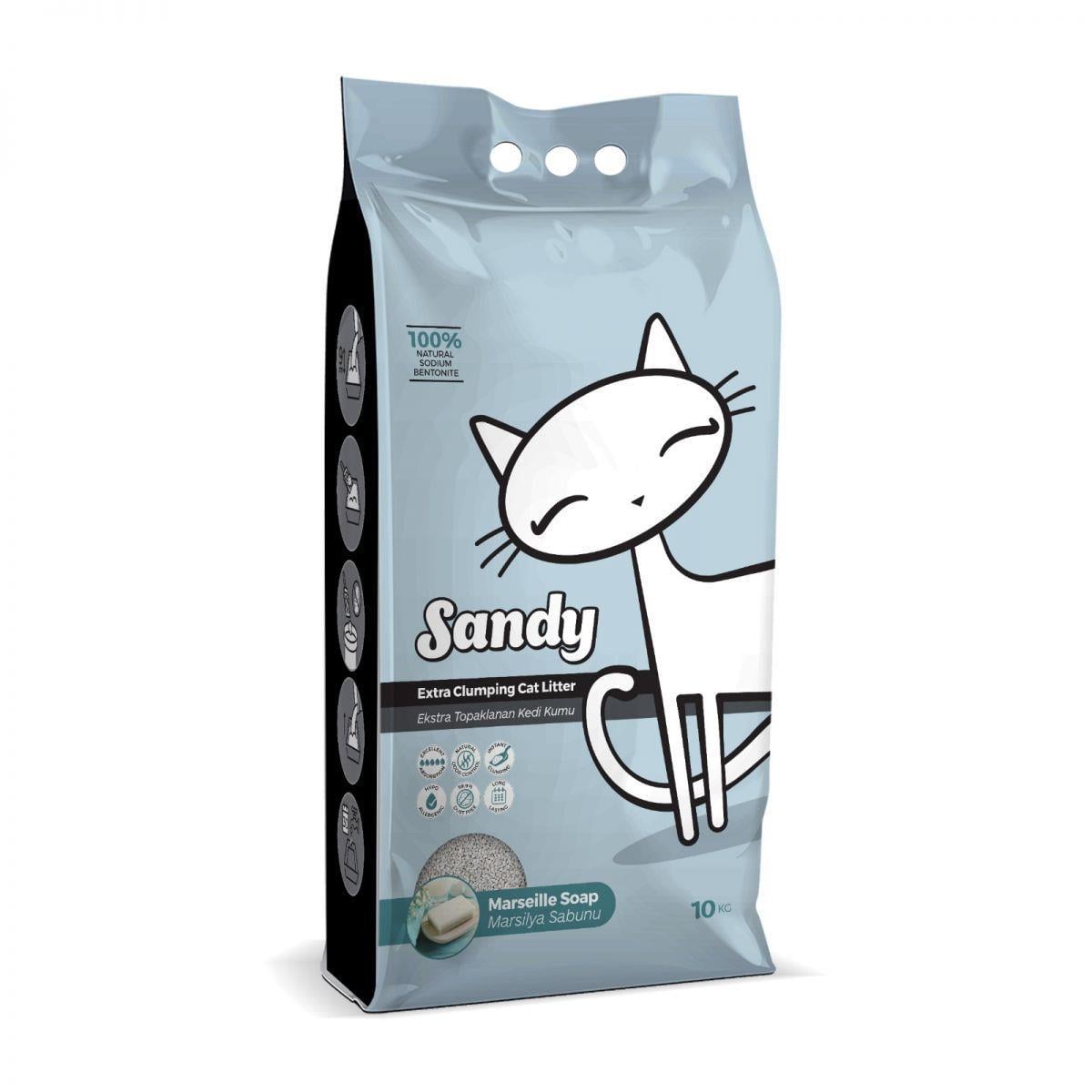 Sandy Marseille Soap Kedi Kumu 10 Kg