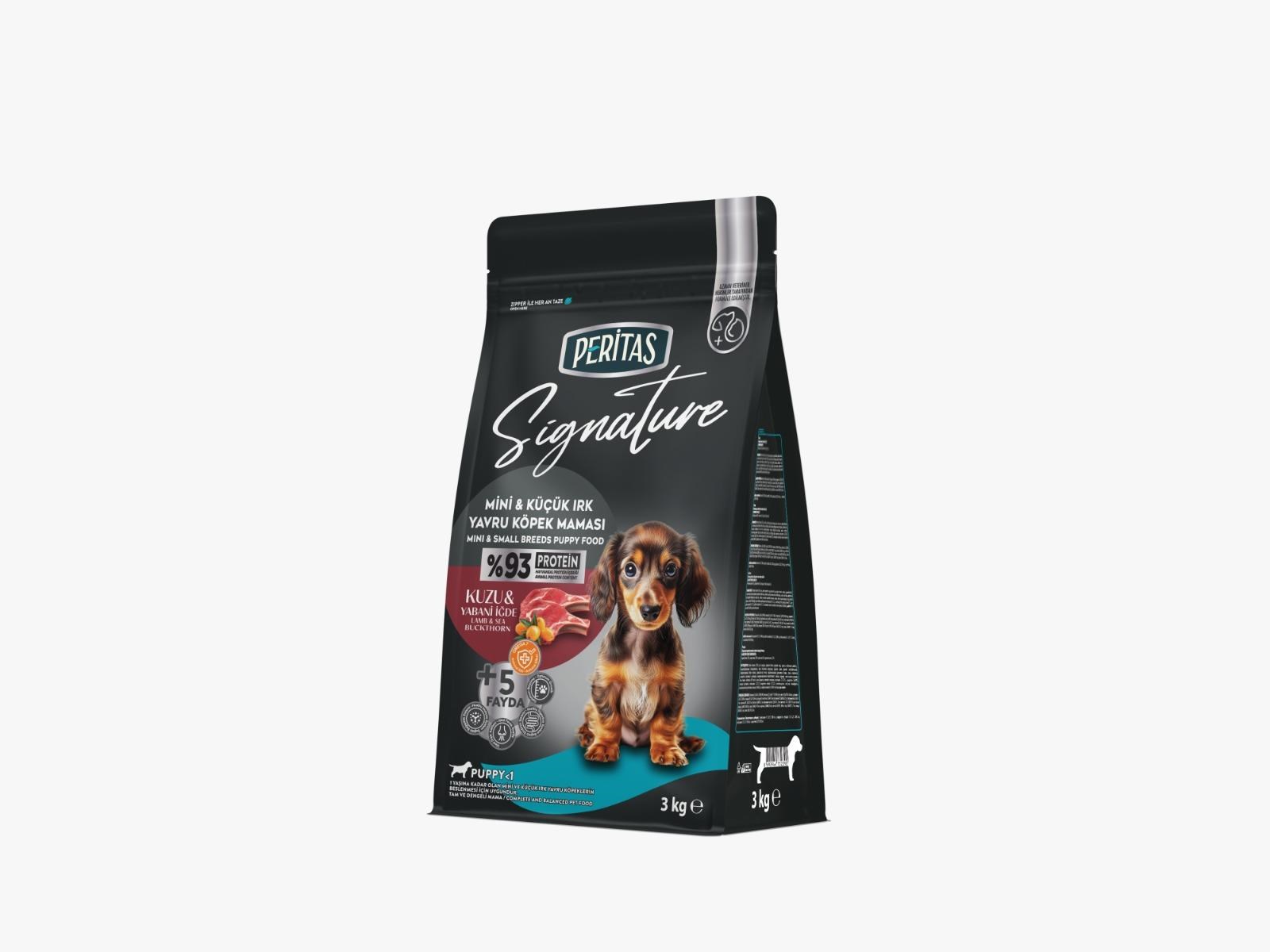 Signature Kuzulu Küçük Irk Yavru Köpek Maması 3 Kg