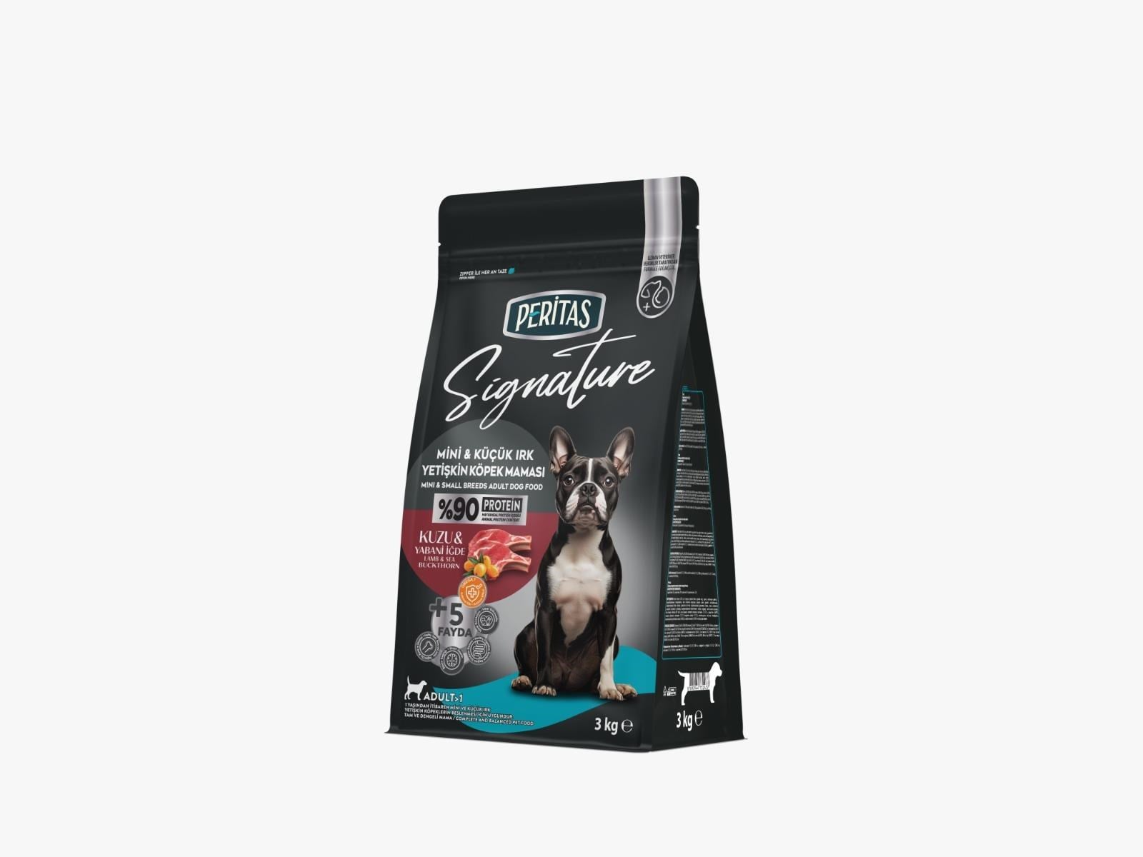 Signature Kuzulu Küçük Irk Yetişkin Köpek Maması 3 Kg