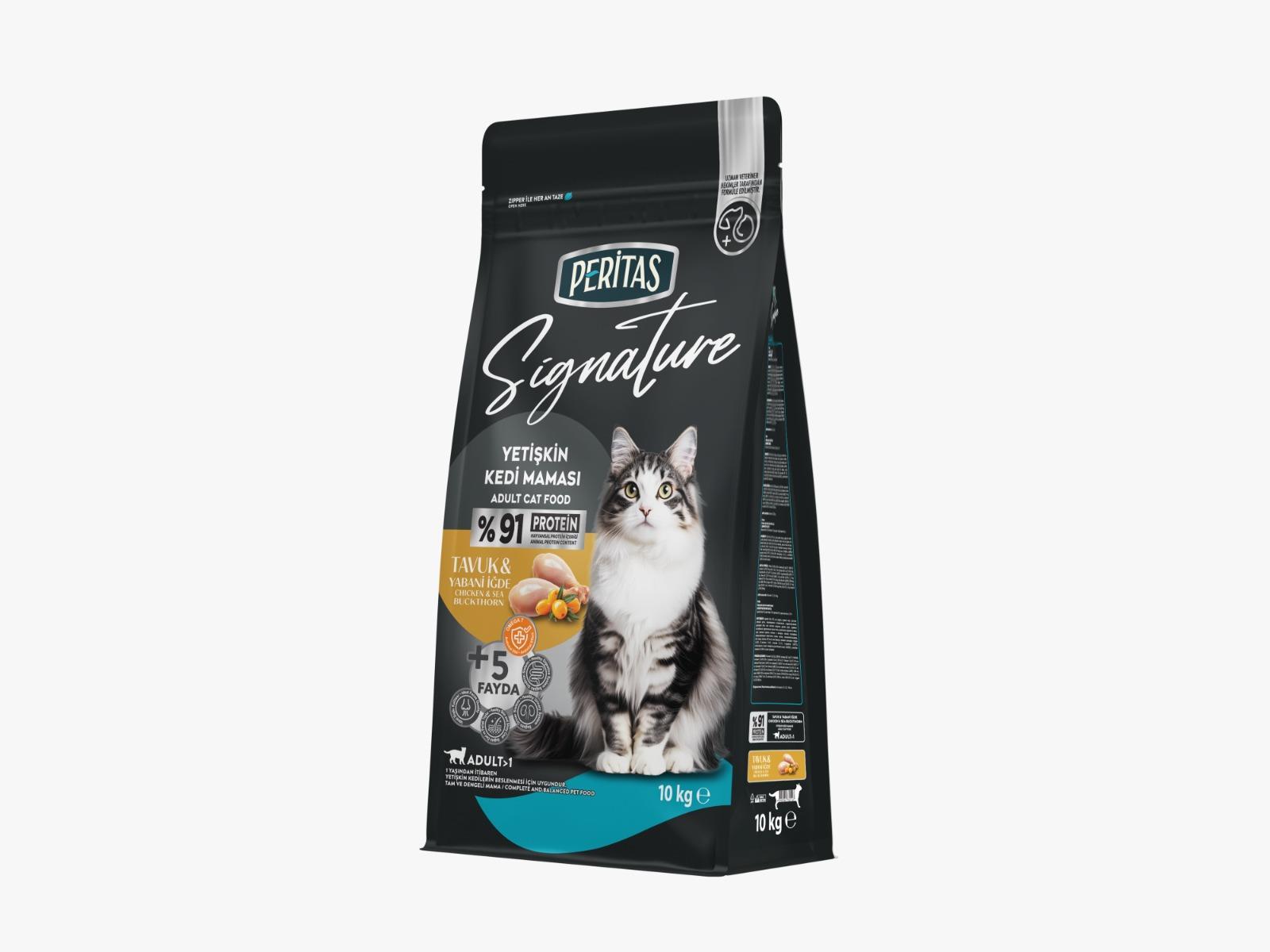 Signature Tavuklu Yetişkin Kedi Maması 10 kg