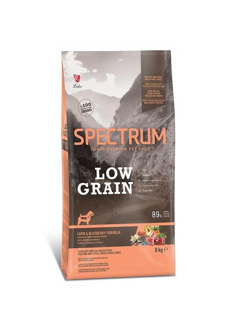 Spectrum Düşük Tahıllı Kuzulu, Yaban Mersinli Küçük Irk Yetişkin Köpek Maması 8 Kg