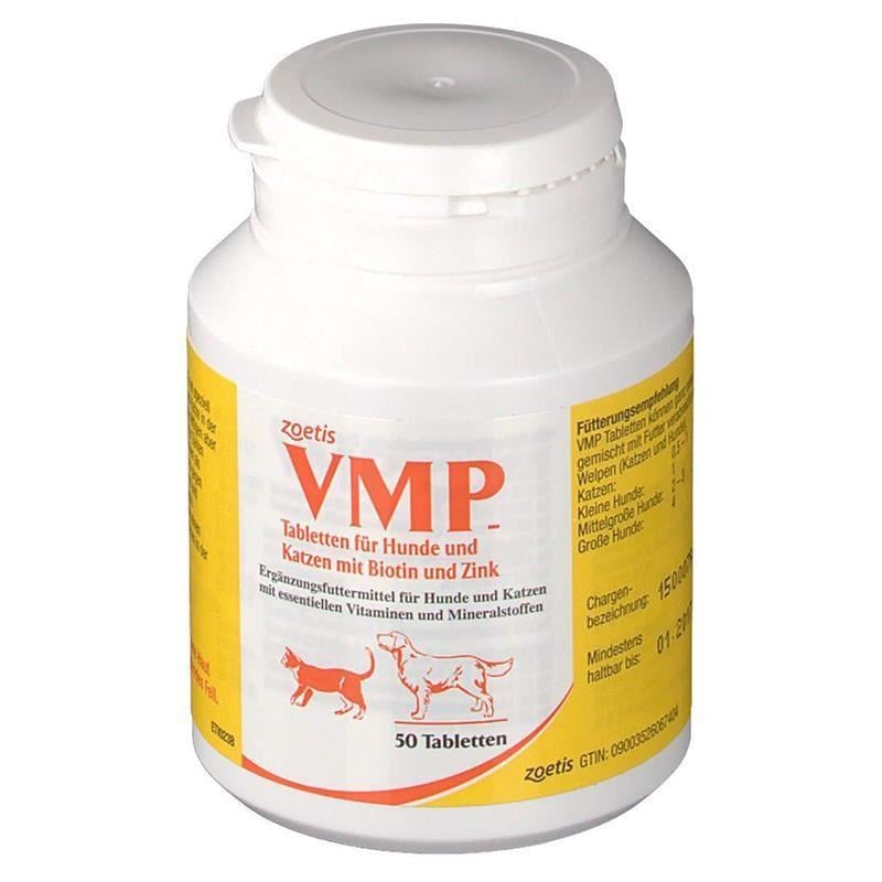 Zoetis Vmp Kedi ve Köpekler İçin Vitamin Tablet (50'li)