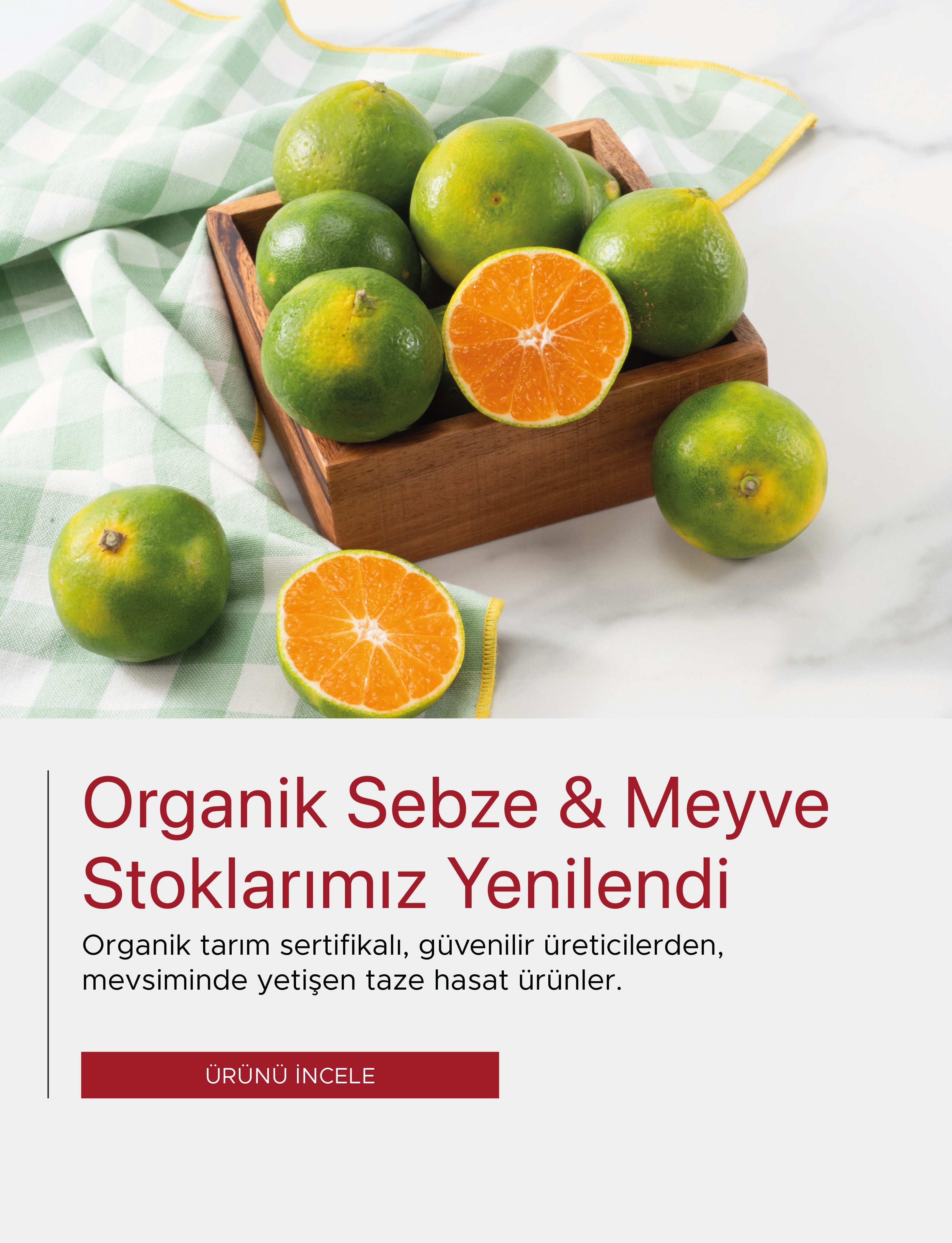 ORGANİK MEYVE