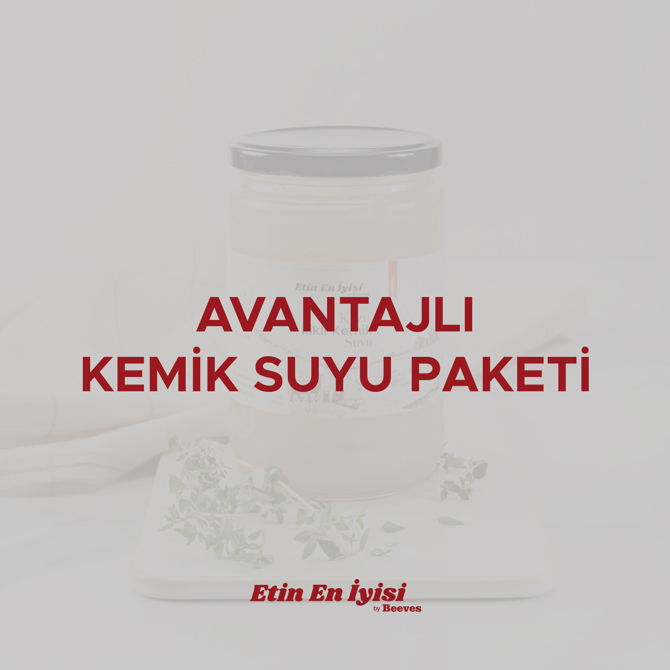 Avantajlı Kemik Suyu Paketi