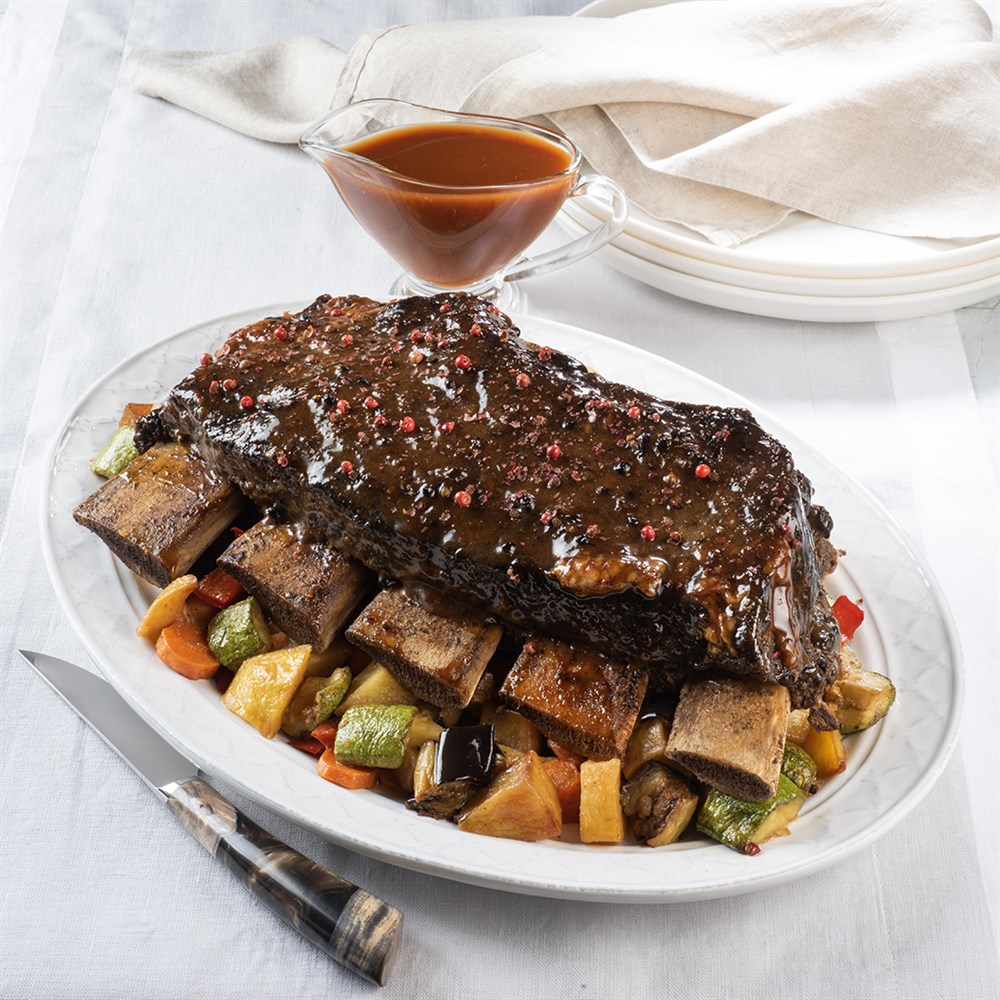 Fırında Kemikli Dana Kaburga