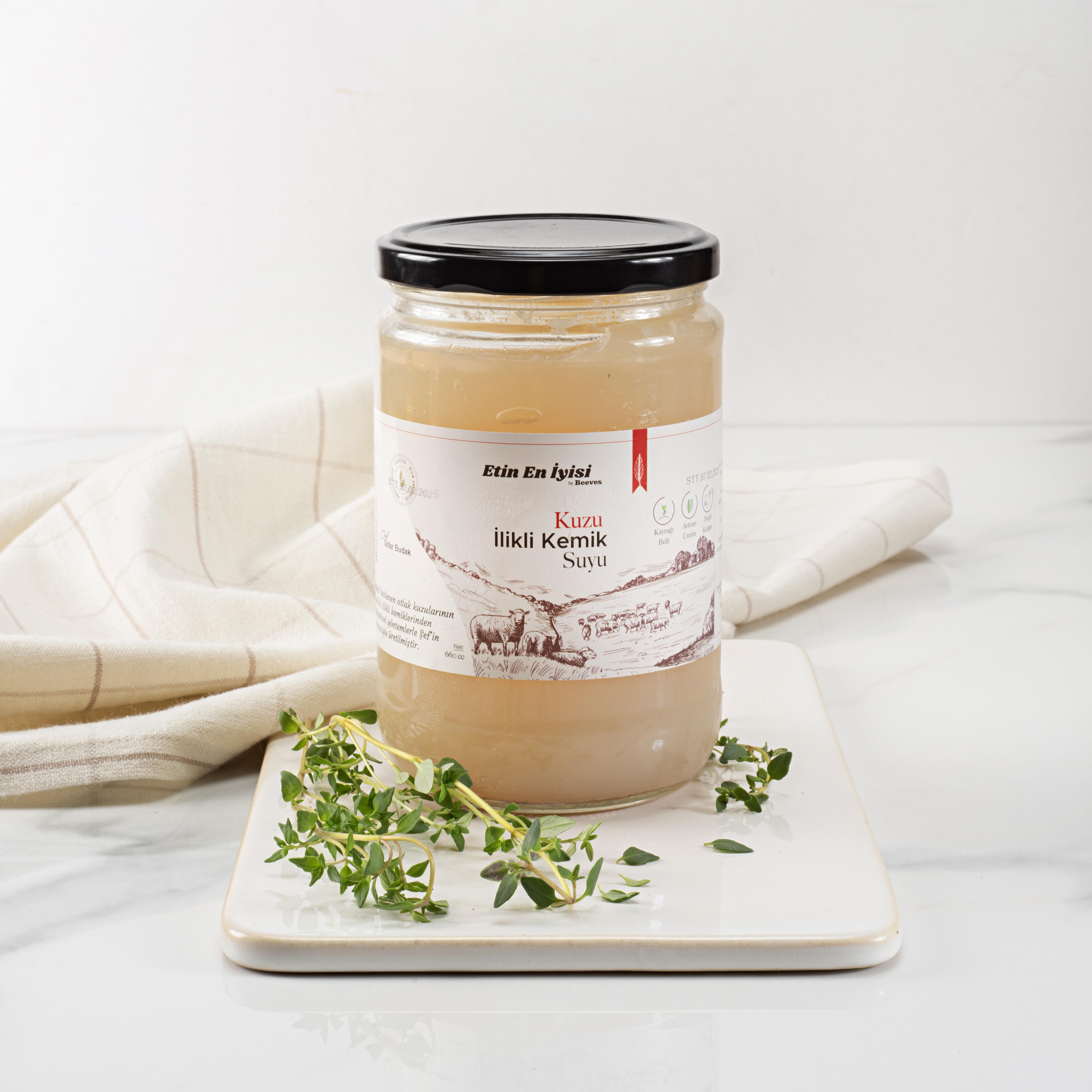 Kuzu İlikli Kemik Suyu