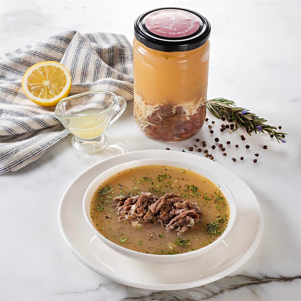 Şef'in Tandır Etli Kemik Suyu Çorbası