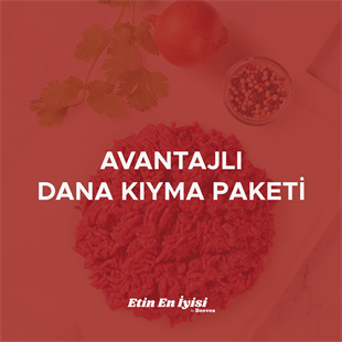 Avantajlı Dana Kıyma Paketi