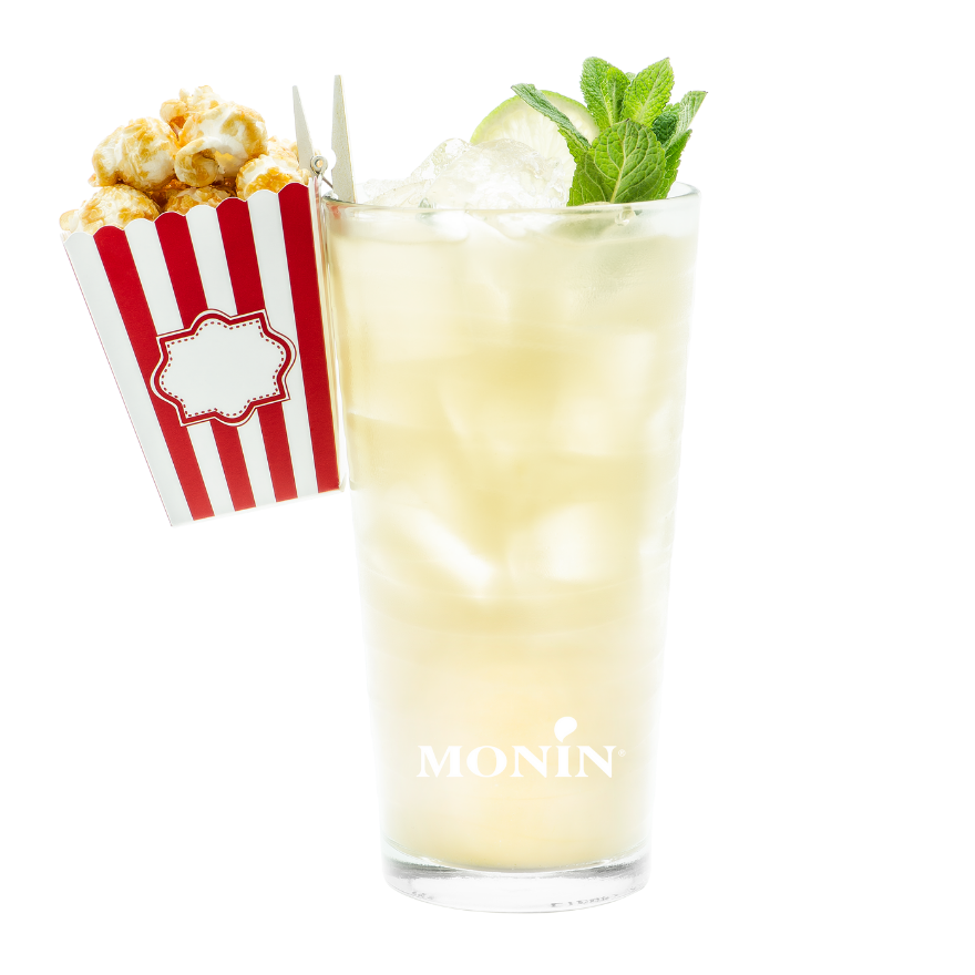Apple Caramel Popcorn Cocktail