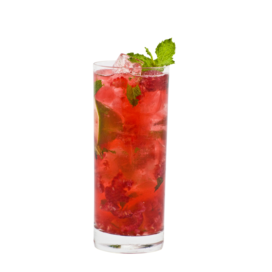 Raspberry Hibiscus Mojito görseli