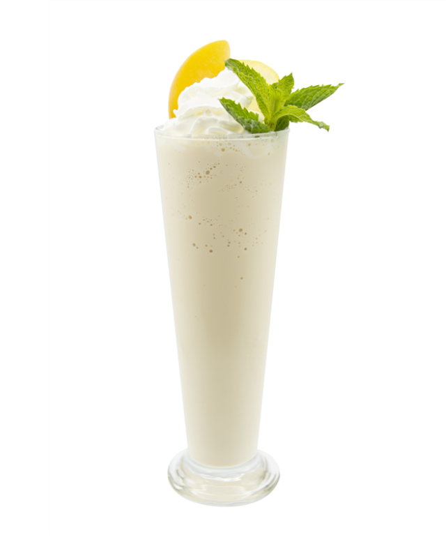 Peach Vanilla Tea Shake