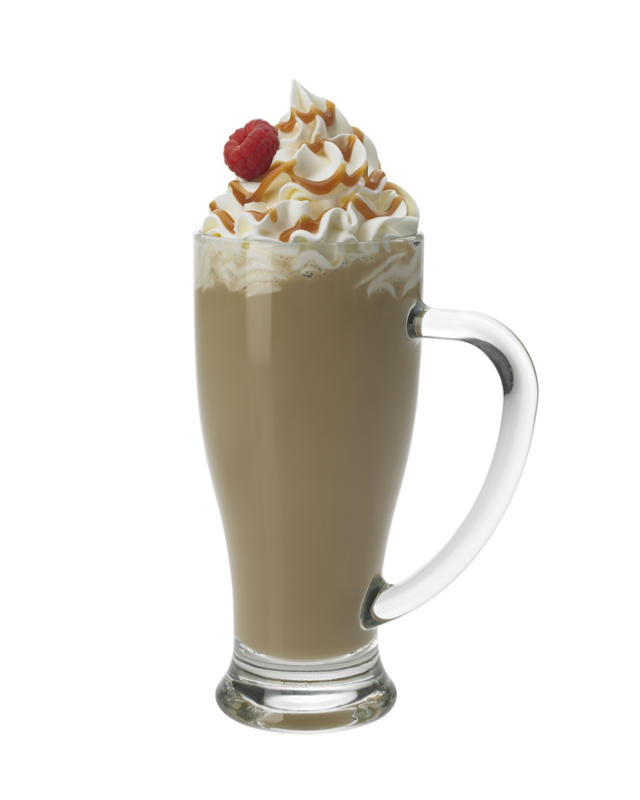 Raspberry Caramel Latte