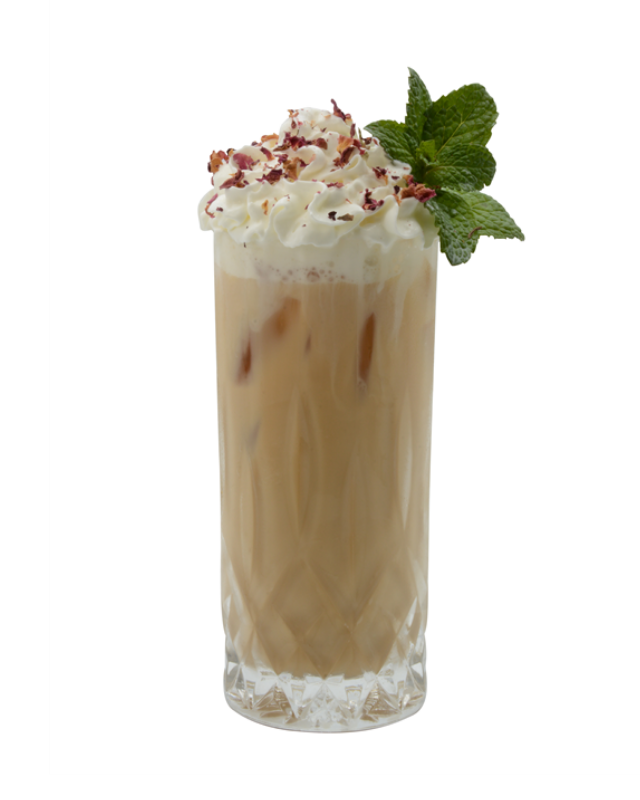 Vanilla Rose Iced Latte