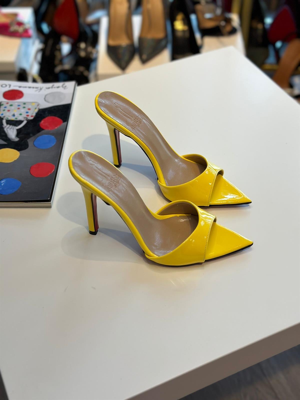 Felix Sarı Rugan 10 cm Terlik