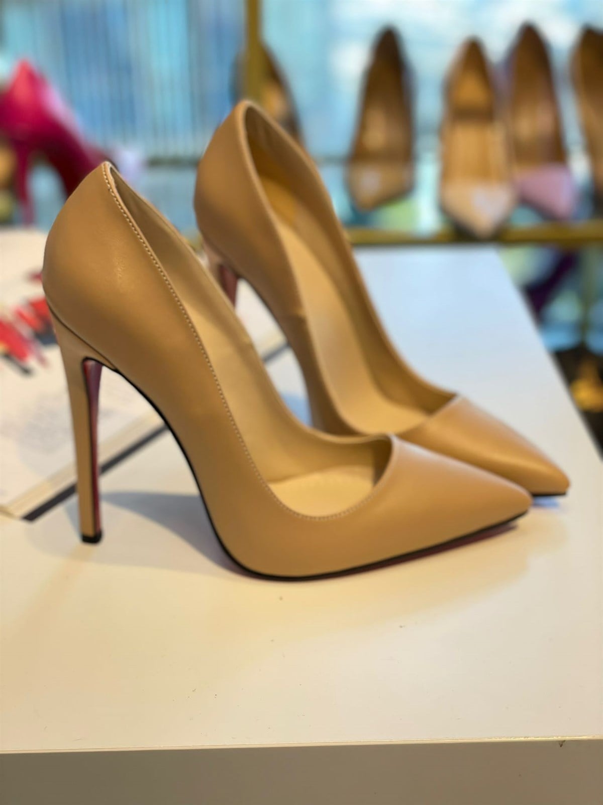 Lena Vizon Mat 12 cm Stiletto 