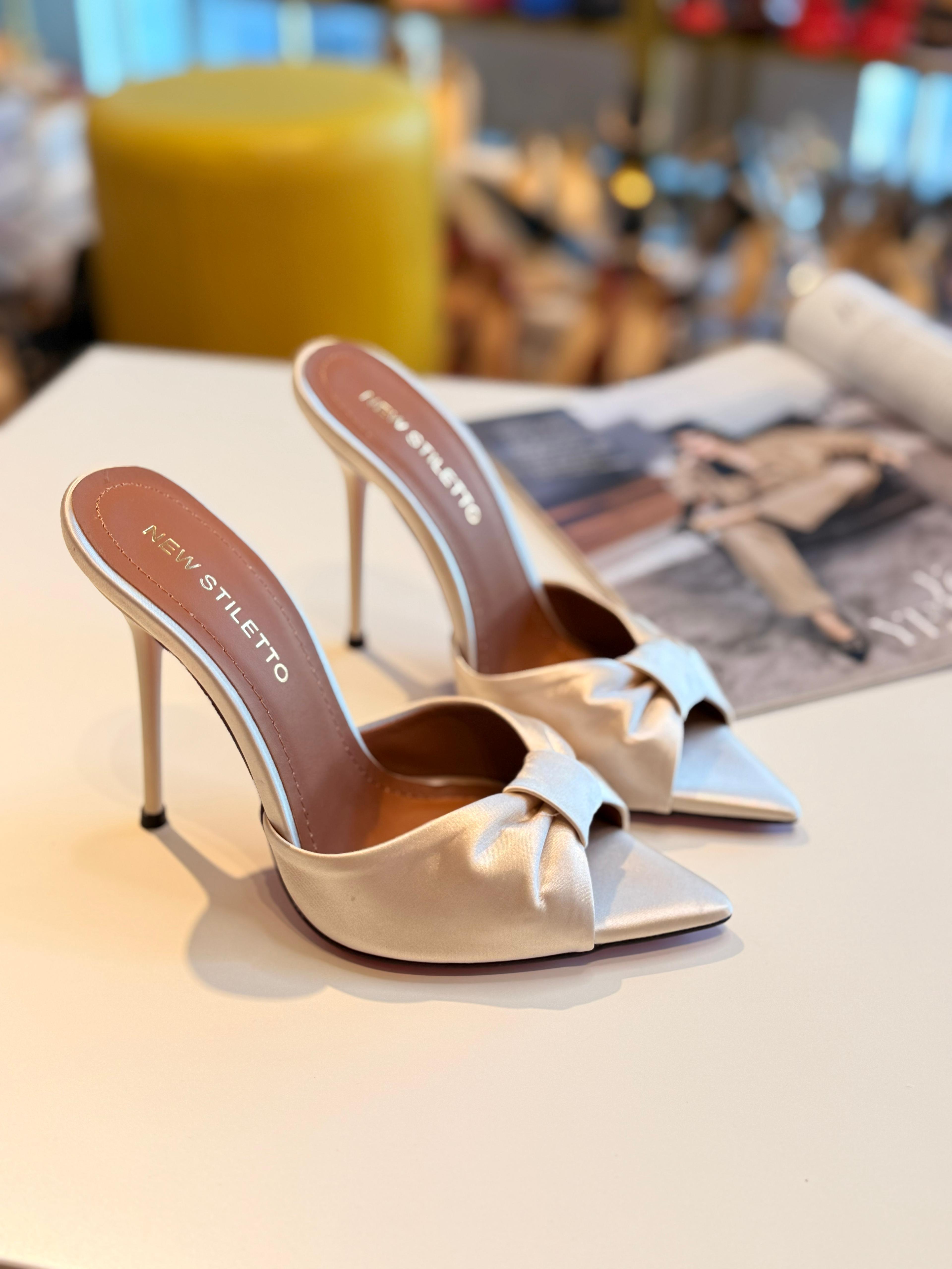 Neill Ten Saten 12 cm Terlik 