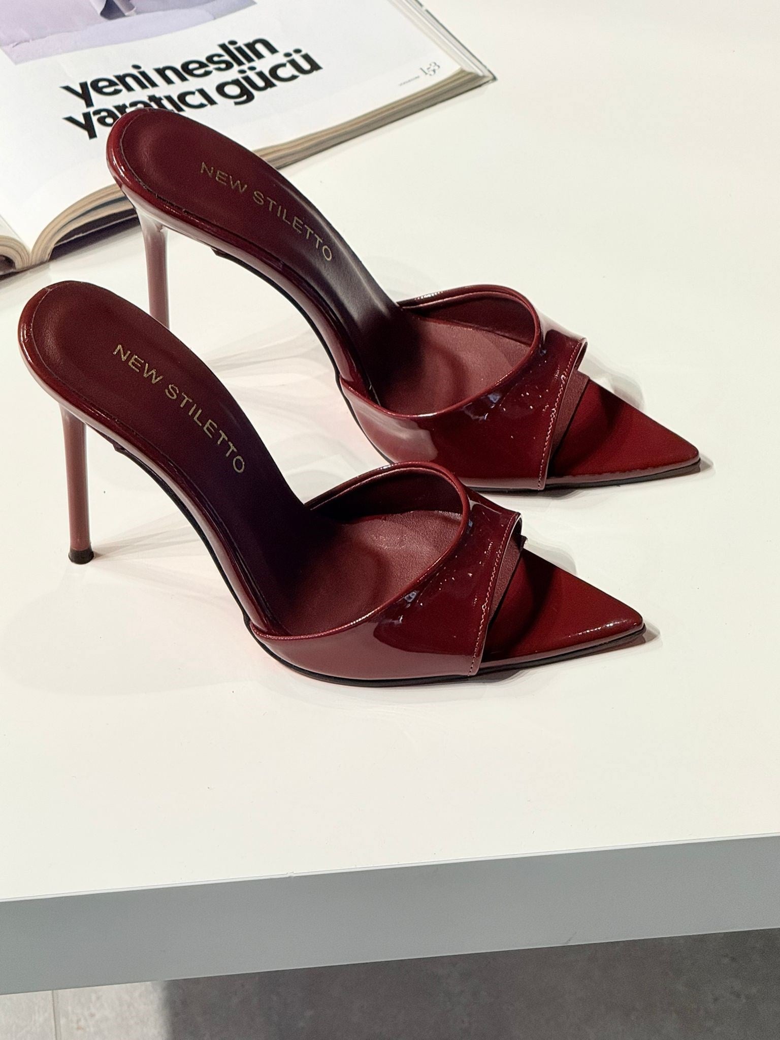 Viva Bordo Rugan 10 cm Terlik
