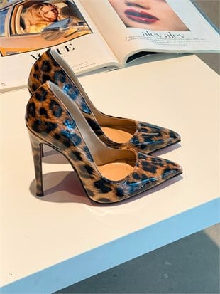 Lena Leopar Rugan 12 cm Stiletto
