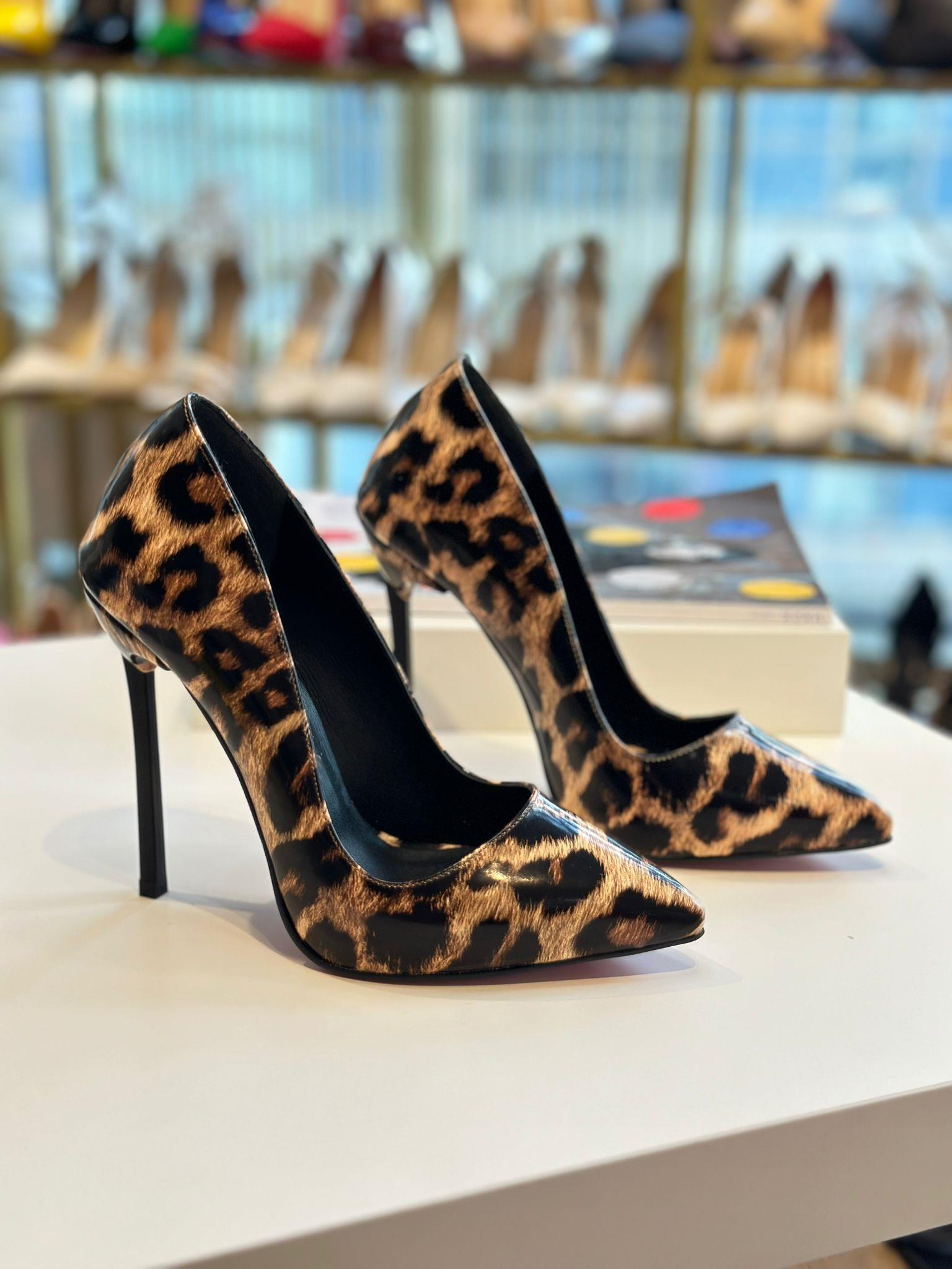 Corrine Leopar Rugan 13 cm Stiletto